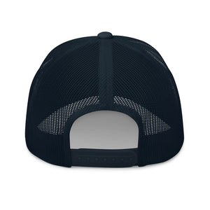 Structured Mesh-Back Cap with Six Words