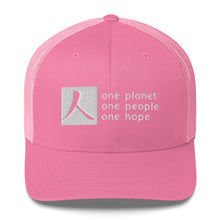 Load image into Gallery viewer, Structured, Mesh-Back Cap with Box Logo and Tagline
