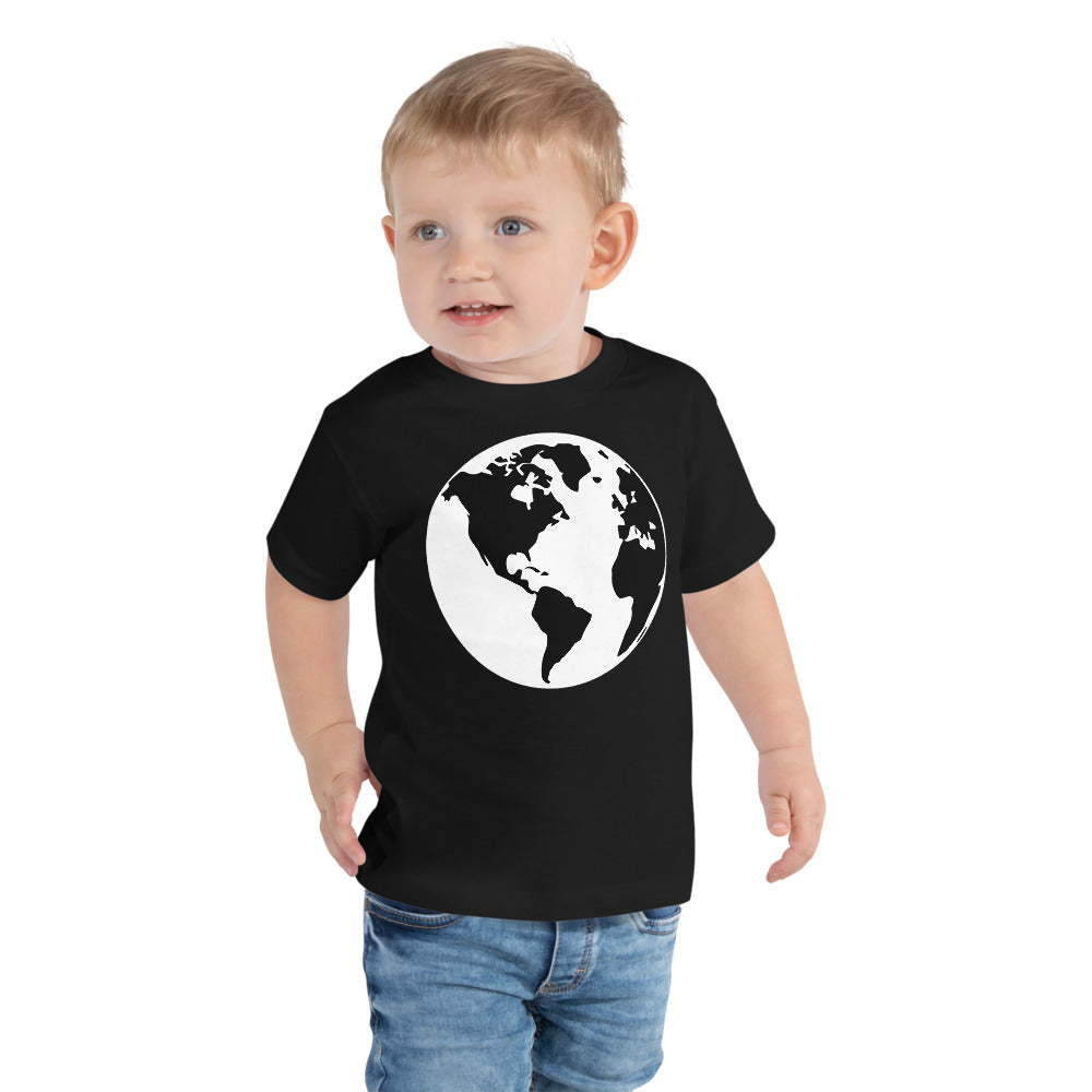 Toddler Short Sleeve Tee with Earth