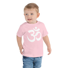Load image into Gallery viewer, Toddler Short Sleeve Tee with Om Symbol
