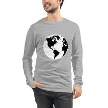 Load image into Gallery viewer, Unisex Long Sleeve Tee with Earth
