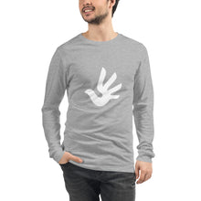 Load image into Gallery viewer, Unisex Long Sleeve Tee with Human Rights Symbol
