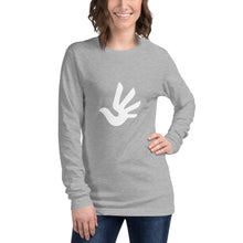 Load image into Gallery viewer, Unisex Long Sleeve Tee with Human Rights Symbol
