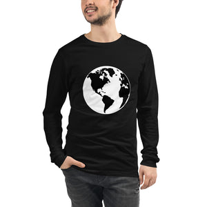 Unisex Long Sleeve Tee with Earth