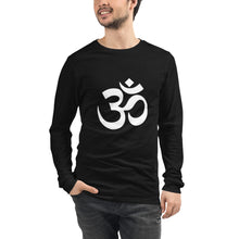 Load image into Gallery viewer, Unisex Long Sleeve Tee with Om Symbol
