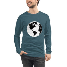 Load image into Gallery viewer, Unisex Long Sleeve Tee with Earth
