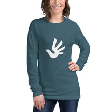 Load image into Gallery viewer, Unisex Long Sleeve Tee with Human Rights Symbol
