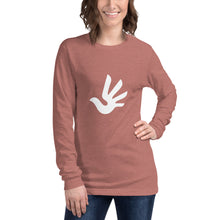 Load image into Gallery viewer, Unisex Long Sleeve Tee with Human Rights Symbol
