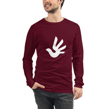 Load image into Gallery viewer, Unisex Long Sleeve Tee with Human Rights Symbol
