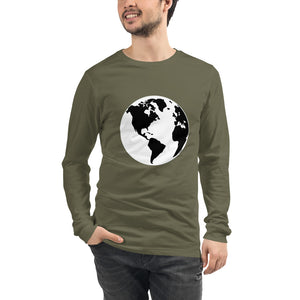 Unisex Long Sleeve Tee with Earth