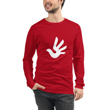 Load image into Gallery viewer, Unisex Long Sleeve Tee with Human Rights Symbol
