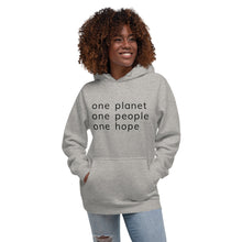 Load image into Gallery viewer, Unisex Hoodie with Six Words
