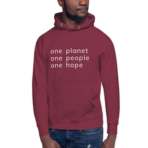 Unisex Hoodie with Six Words