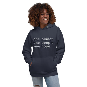 Unisex Hoodie with Six Words