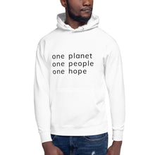 Load image into Gallery viewer, Unisex Hoodie with Six Words
