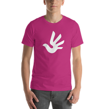 Load image into Gallery viewer, Short-Sleeve T-Shirt with Human Rights Symbol
