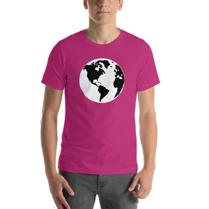 Short-Sleeve T-Shirt with Earth