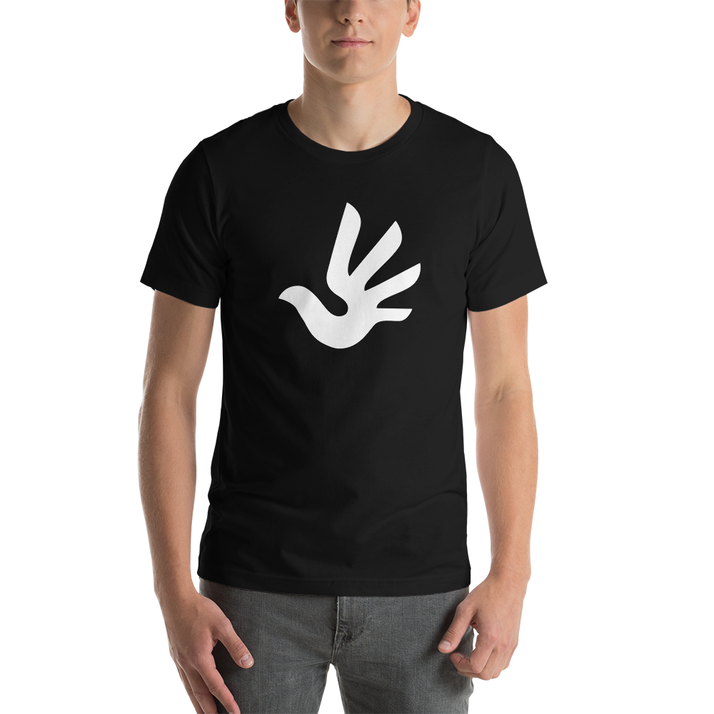 Short-Sleeve T-Shirt with Human Rights Symbol