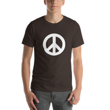 Load image into Gallery viewer, Short-Sleeve T-Shirt with Peace Symbol
