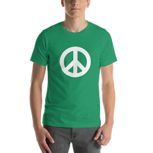 Load image into Gallery viewer, Short-Sleeve T-Shirt with Peace Symbol
