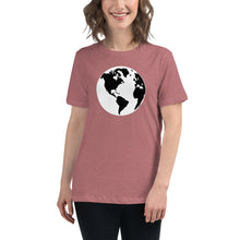 Load image into Gallery viewer, Women&#39;s Relaxed T-Shirt with Earth
