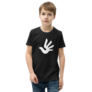 Youth Short Sleeve T-Shirt with Human Rights Symbol