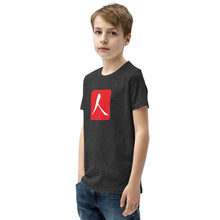 Load image into Gallery viewer, Youth Short Sleeve T-Shirt with Red Hanko Chop
