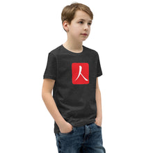 Load image into Gallery viewer, Youth Short Sleeve T-Shirt with Red Hanko Chop
