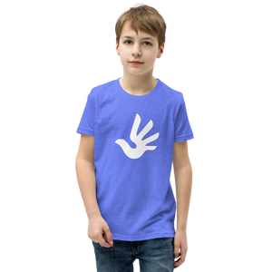 Youth Short Sleeve T-Shirt with Human Rights Symbol