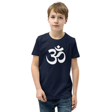 Load image into Gallery viewer, Youth Short Sleeve T-Shirt with Om Symbol
