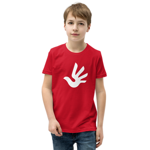 Youth Short Sleeve T-Shirt with Human Rights Symbol