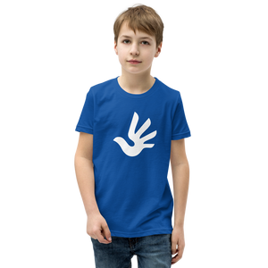 Youth Short Sleeve T-Shirt with Human Rights Symbol