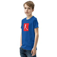 Load image into Gallery viewer, Youth Short Sleeve T-Shirt with Red Hanko Chop
