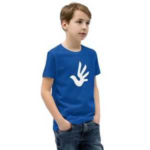 Youth Short Sleeve T-Shirt with Human Rights Symbol