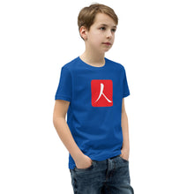 Load image into Gallery viewer, Youth Short Sleeve T-Shirt with Red Hanko Chop
